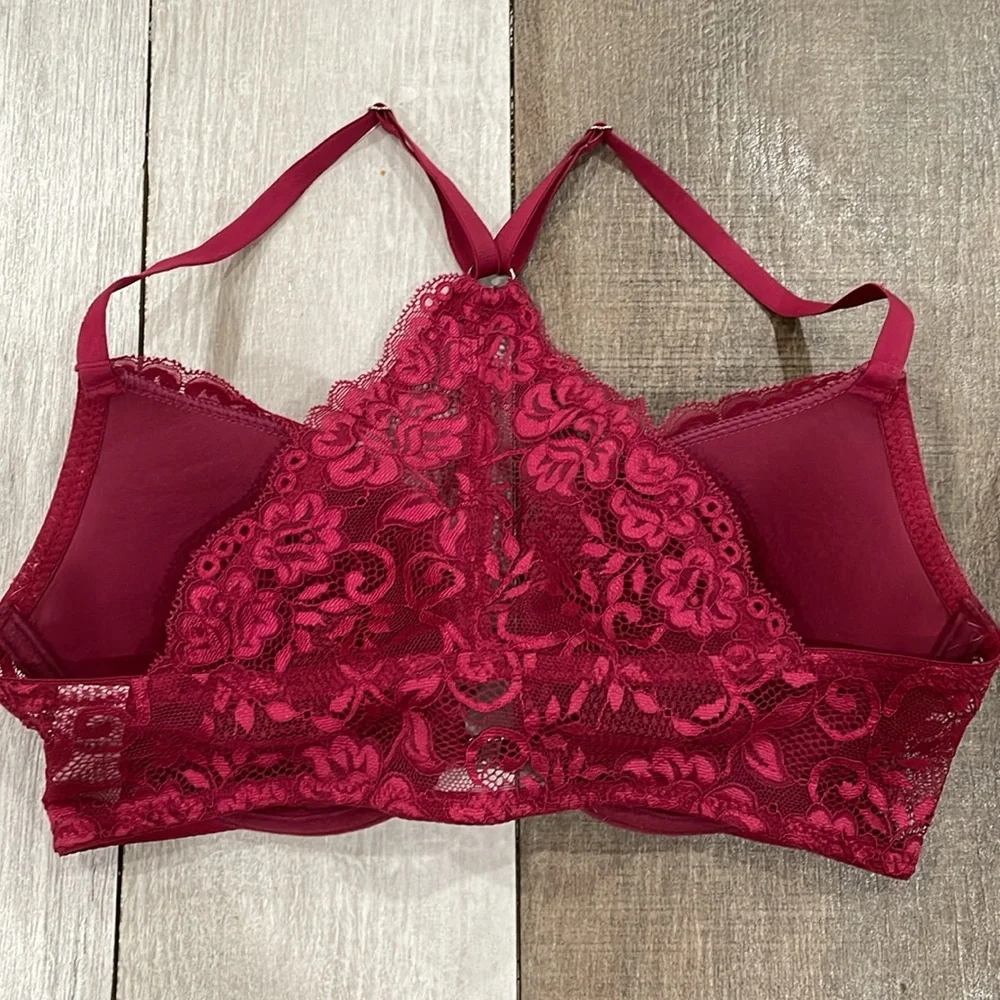 Bundle (No Brand) Padded Underwire Halter Bras Sz 34C - Picture 5 of 10